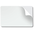 Zebra 104523-010 PVC Plastic Premier Adhesive Backed Cards Plain 500 Box White For Use In All Card Printers